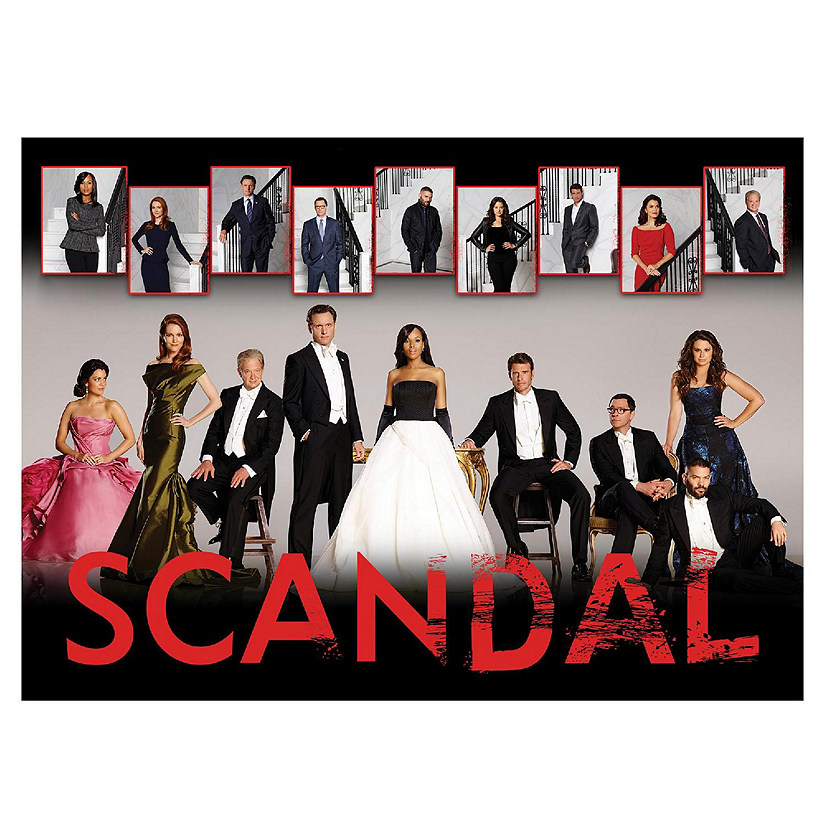 Scandal Cast Collage 1000 Piece Jigsaw Puzzle Image