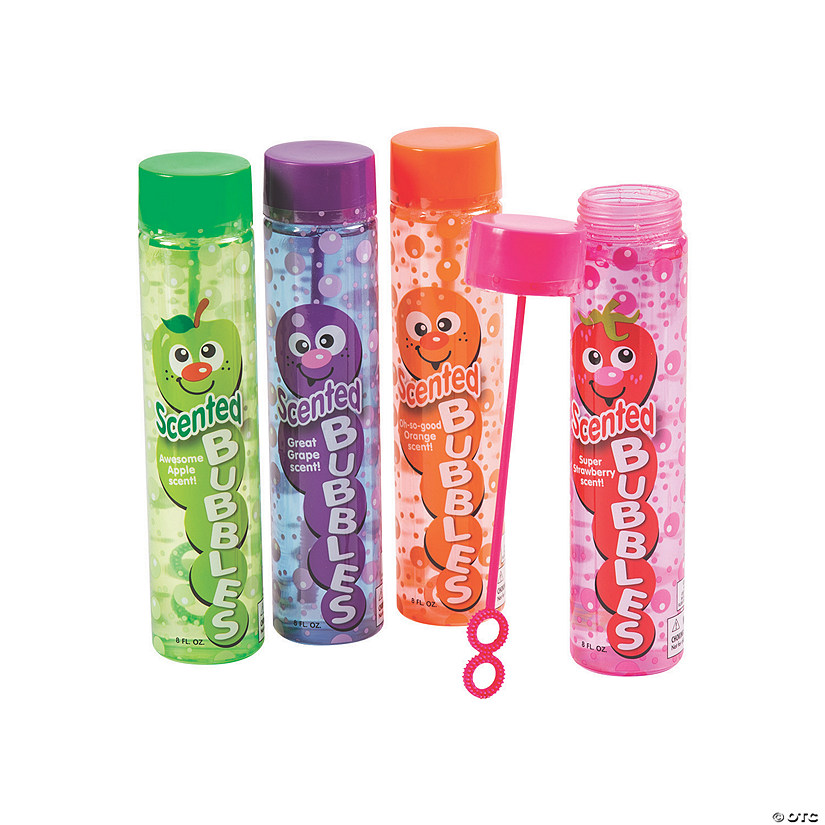 Scented Bubble Bottles - 16 Pc.  Image