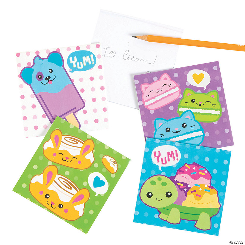 Scented Foodimals Notepads Image