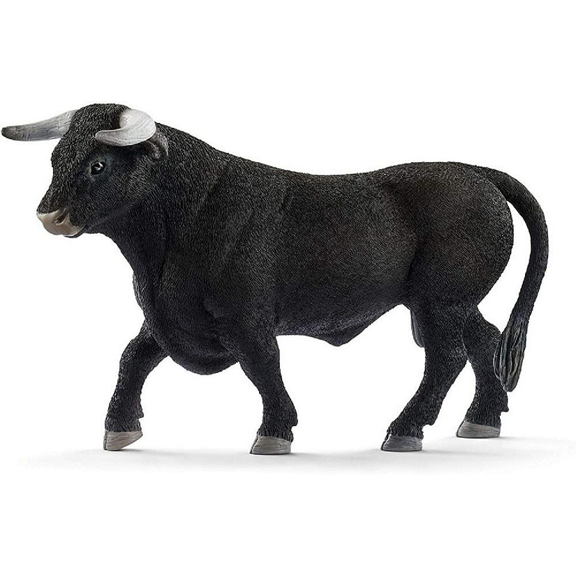 Schleich Black Bull Figurine Image