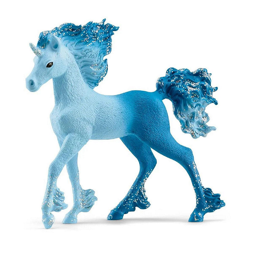 Schleich Elemental Water Unicorn Foal Figurine Image