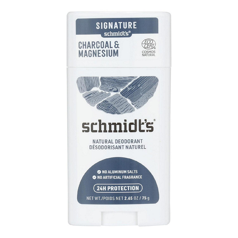 Schmidt's - Deodorant Chrcl&mag Stk - 1 Each - 2.65 OZ Image