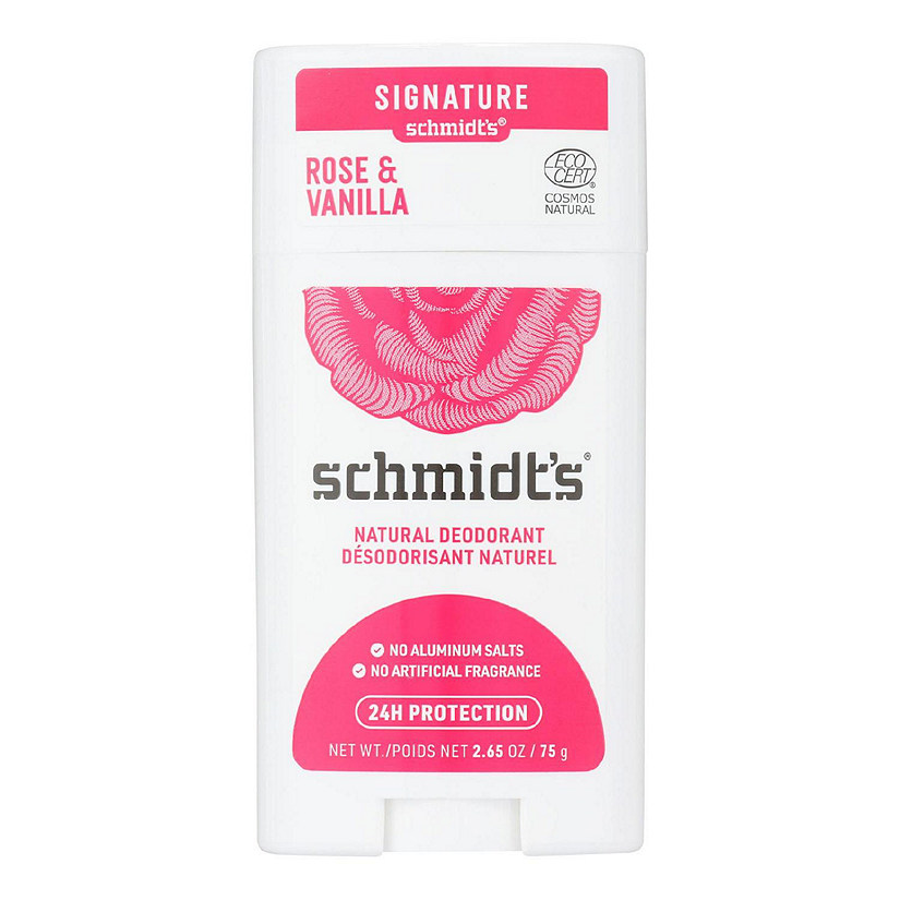 Schmidt's - Deodorant Rose&vanilla Stk - 1 Each - 2.65 OZ Image