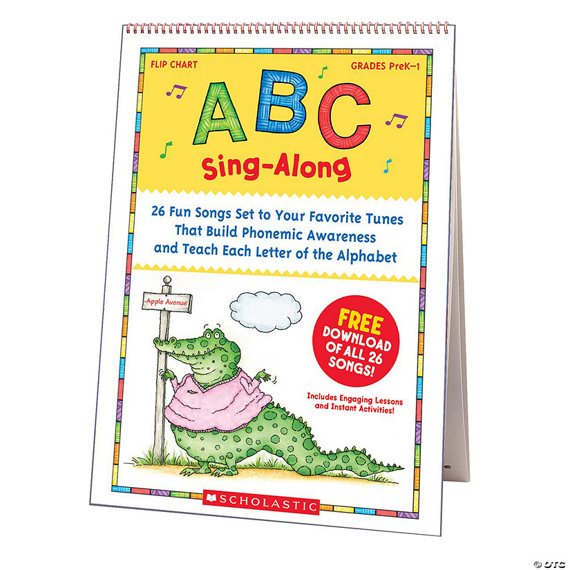 Scholastic ABC Sing Along Flip Chart
