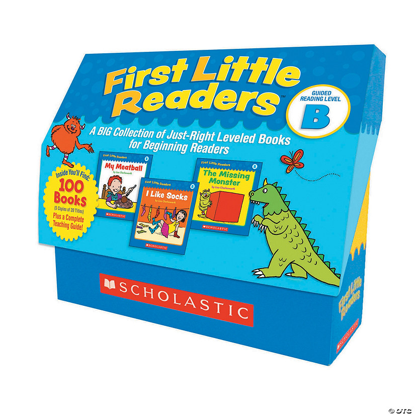 Scholastic First Little Readers Books: Guided Reading Level A, 5 Copies of 20 Titles Image