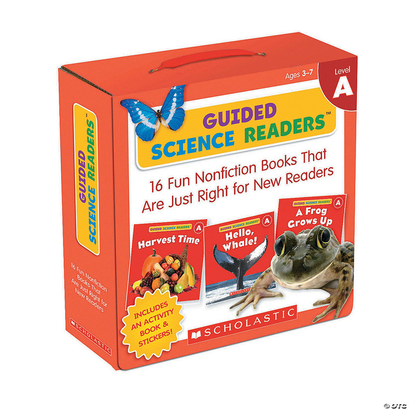 Scholastic Guided Science Readers Parent Pack: Level A, 16 Books Image