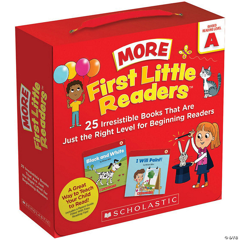 Scholastic Teacher Resources First Little Readers: More Guided Reading Level A Books (Parent Pack) Image