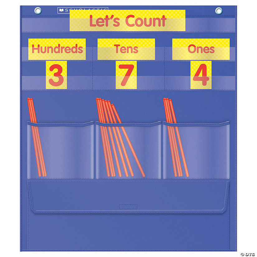 Scholastic Teaching Solutions Counting Caddie &amp; Place Value Pocket Chart Image