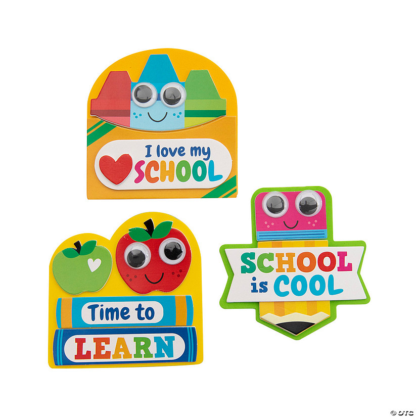 School Is the Best Magnet Craft Kit - Makes 12 Image