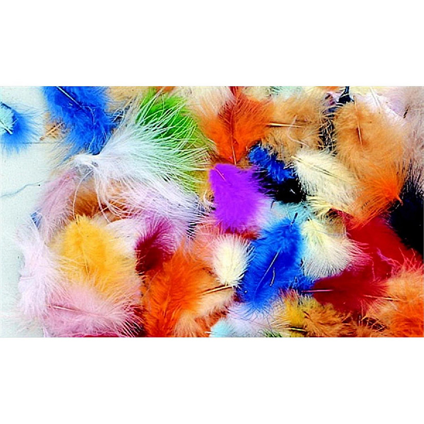 School Smart 086303 1 Lbs. Maribu Feather- Pack 3000 Image