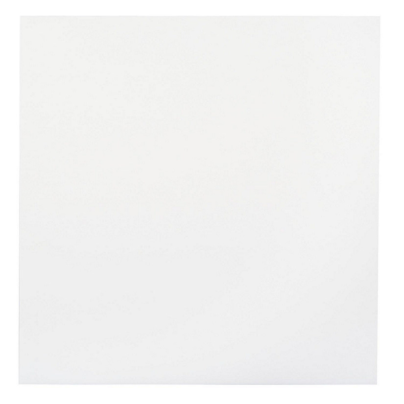 School Smart Folding Bristol Board, 12 x 18 Inches, White, Pack of 100 Image