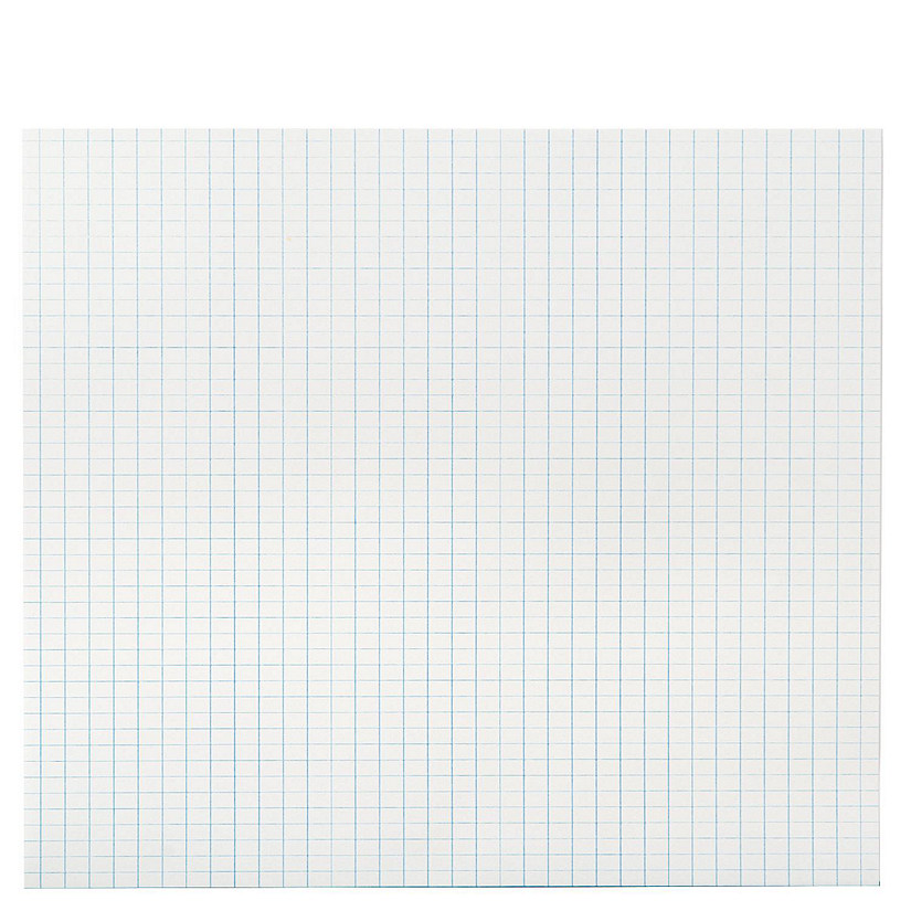 School Smart Graph Paper, 1/4 Inch Rule, 9 x 12 Inches, White, 500 Sheets Image