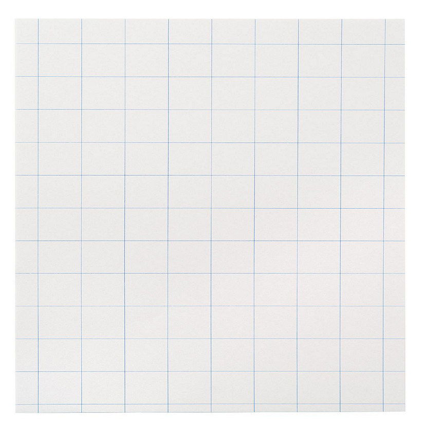 School Smart Graph Paper, 1 Inch Rule, 9 x 12 Inches, White, 500 Sheets Image