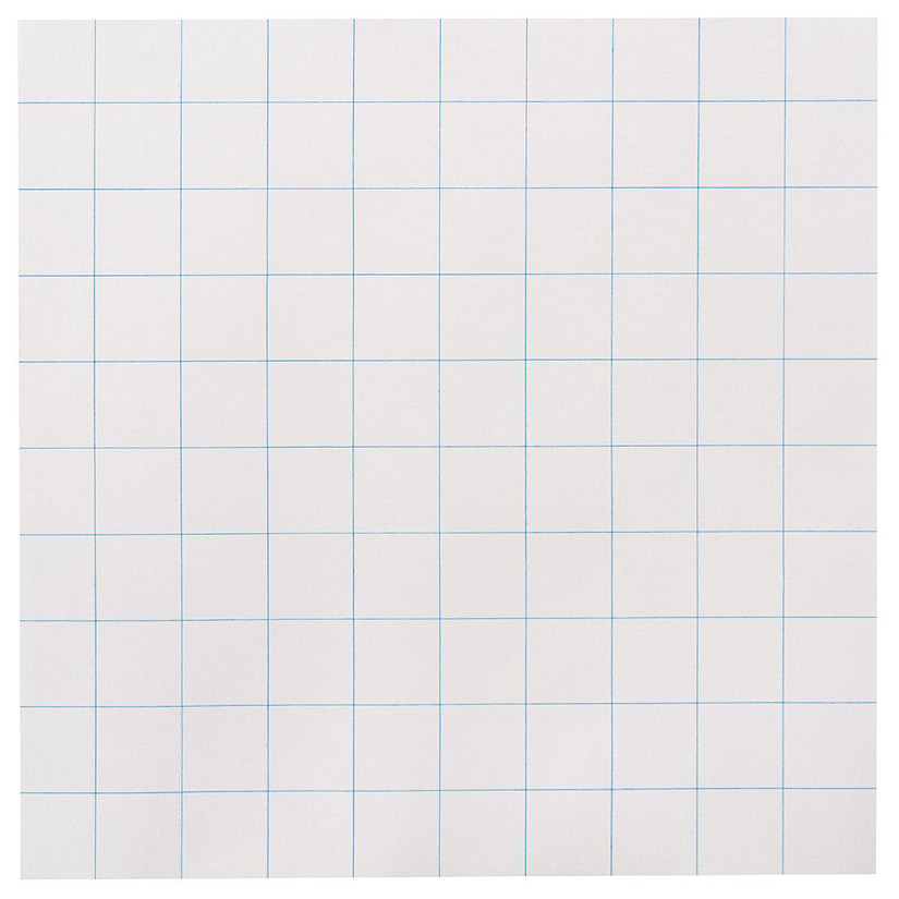 School Smart Graph Paper, 15 lbs, 10 x 10 Inches, White, 500 Sheets Image