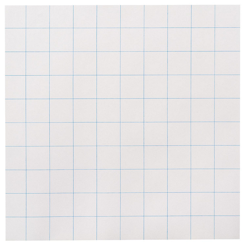 School Smart Graph Paper, 15 lbs, 10 x 10 Inches, White, 500 Sheets |  Oriental Trading