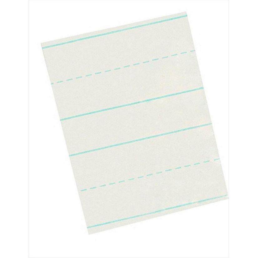 School Smart Picture Story Paper, 3/4 Inch Rule, 3/8 Inch Skip, 18 x 12 Inches, 500 Sheets Image