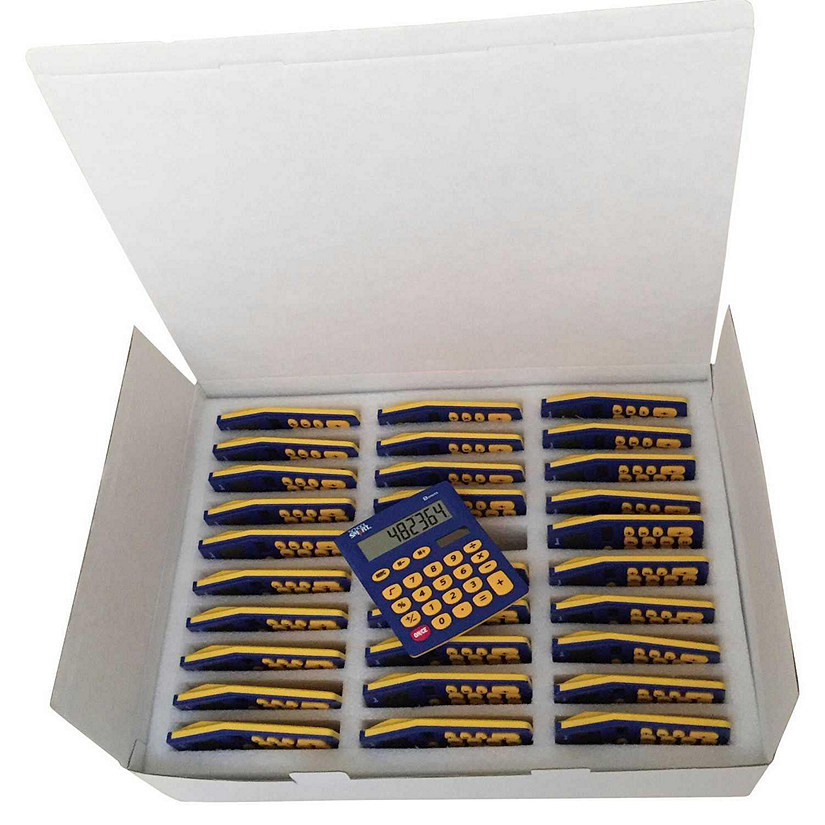 School Smart Primary Calculators, Pack of 30 Image