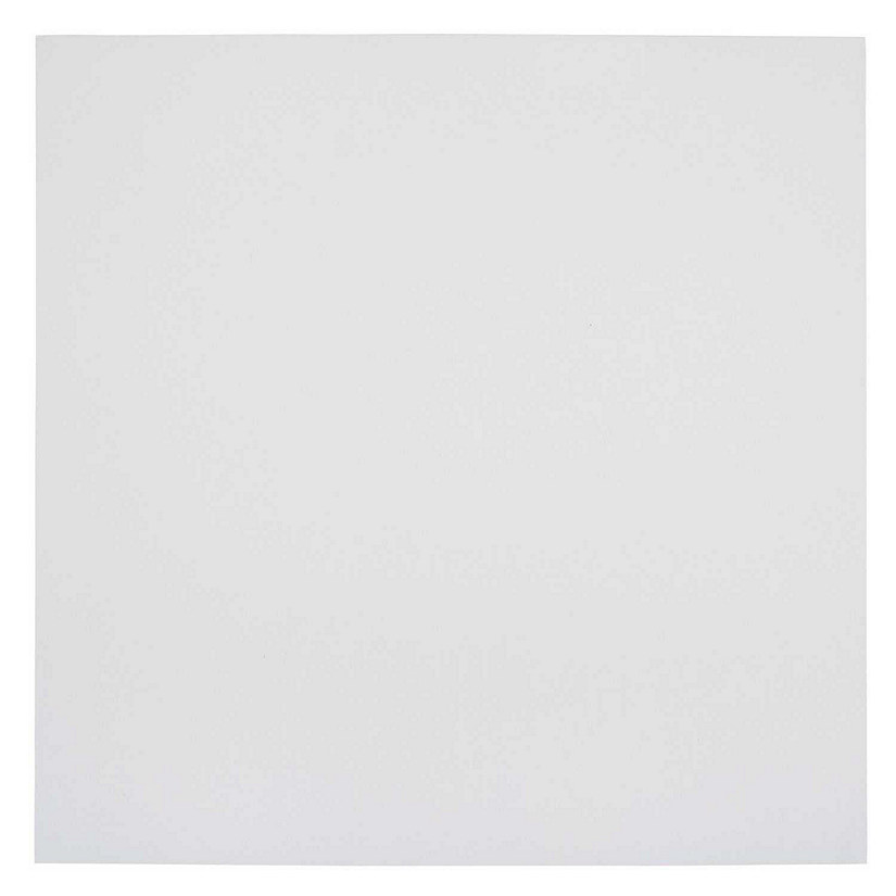 School Smart Railroad Board, 22 x 28 Inches, 4-Ply, White, Pack of 100 Image