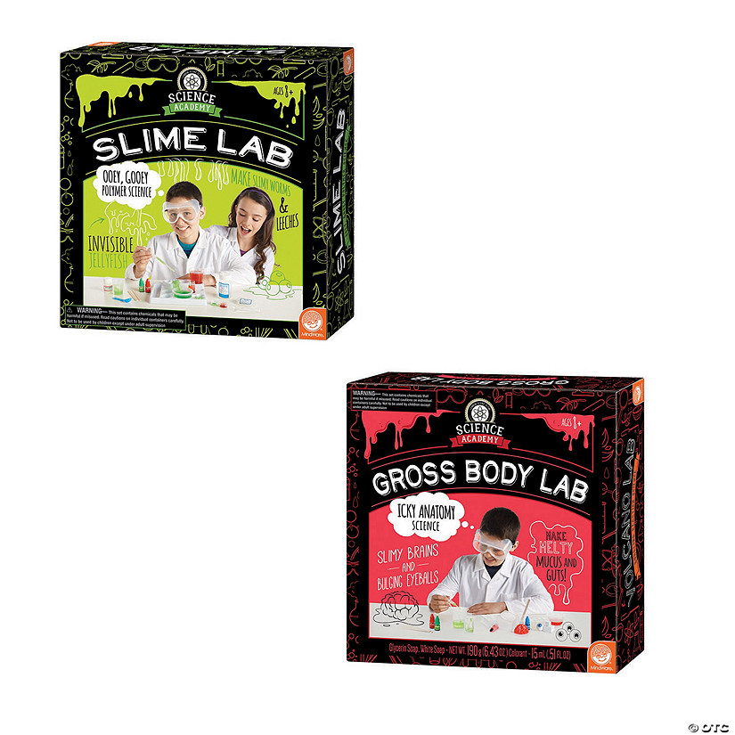 Science Academy: Slime and Gross Body Lab: Set of 2 Image