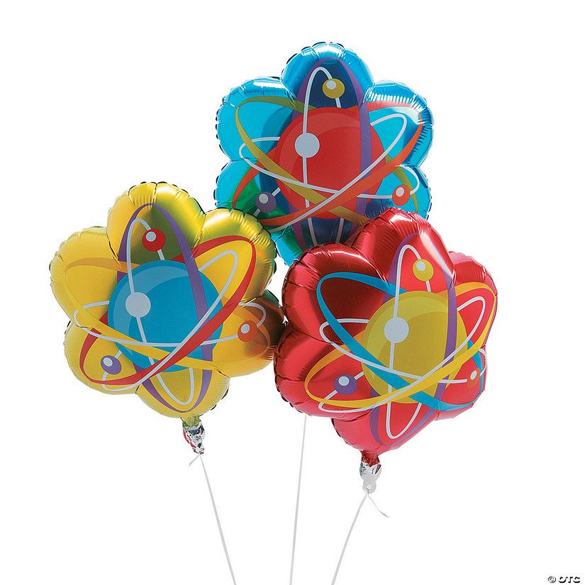 Science Party 22" Mylar Balloons - 3 Pc. Image