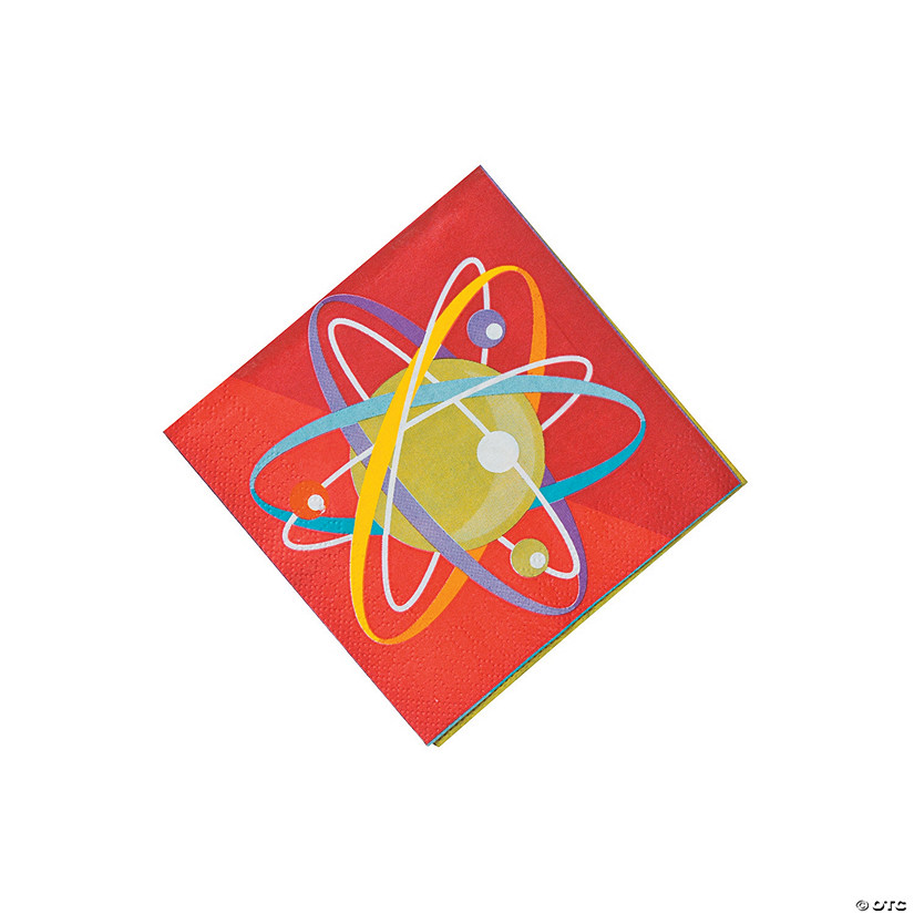 Science Party Beverage Napkins - 16 Pc. Image