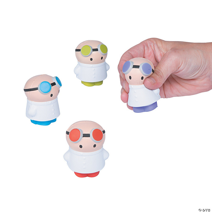 Science Party Stress Characters - 12 Pc. Image