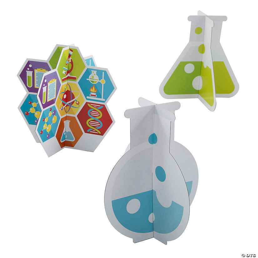 Science Party Table Decorating Kit - 25 Pc. Image