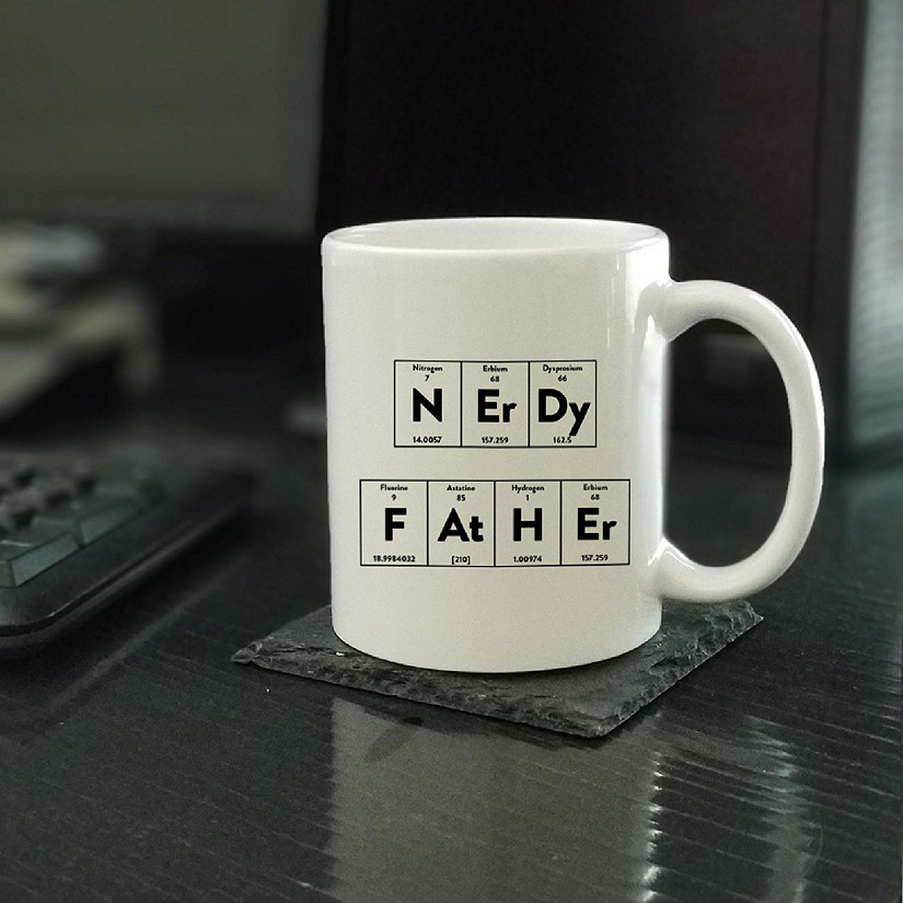 Science Periodic Table Dad Ceramic Mug Image