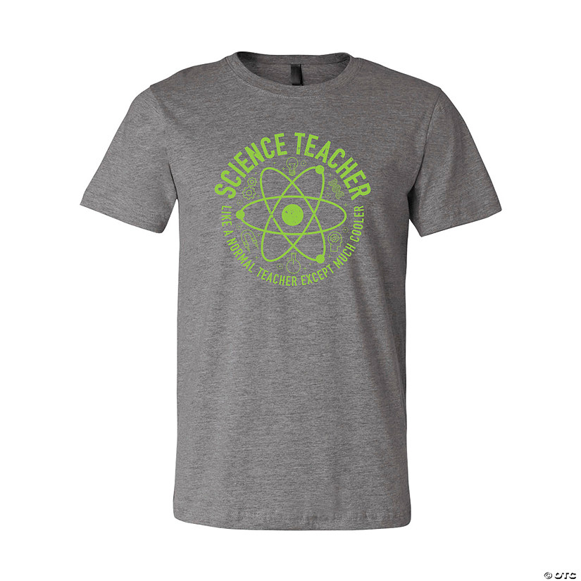 Science Teacher Adult's T-Shirt Image