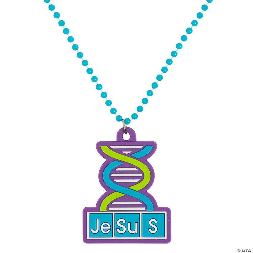 Science VBS Beaded Necklaces - 12 Pc. Image