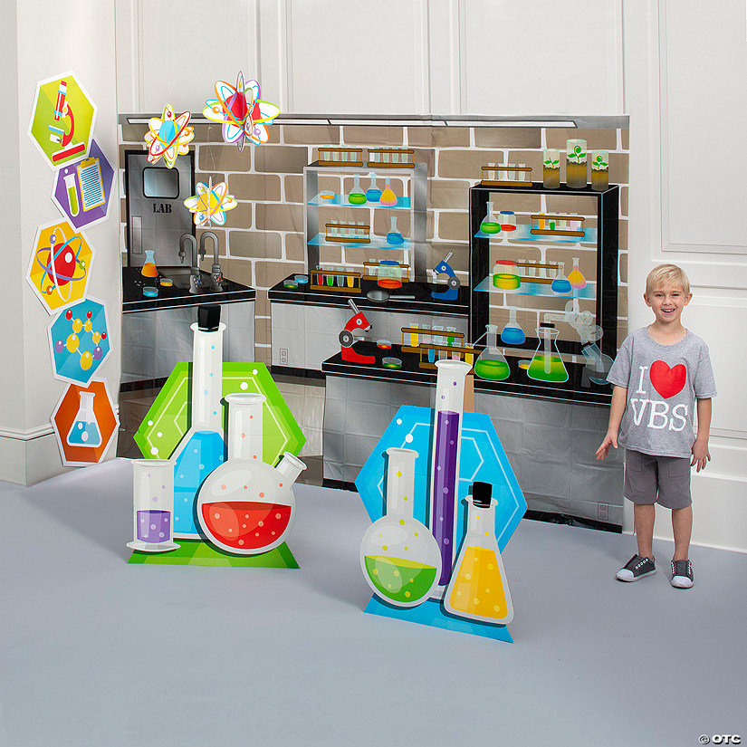 Science VBS Lab Decorating Set Oriental Trading