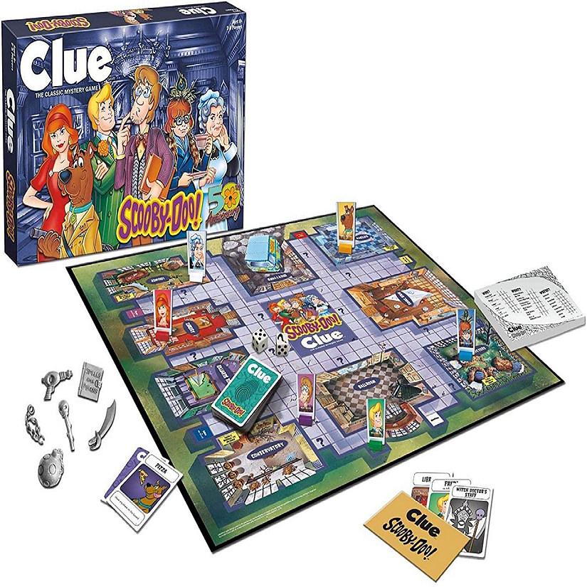 Scooby-Doo! Clue Board Game For 3-6 Players | Oriental Trading