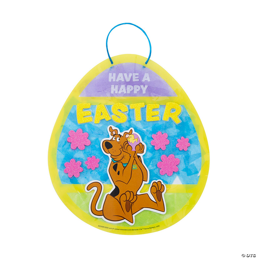 ScoobyDoo!™ Easter Sign Craft Kit Makes 12 Oriental Trading
