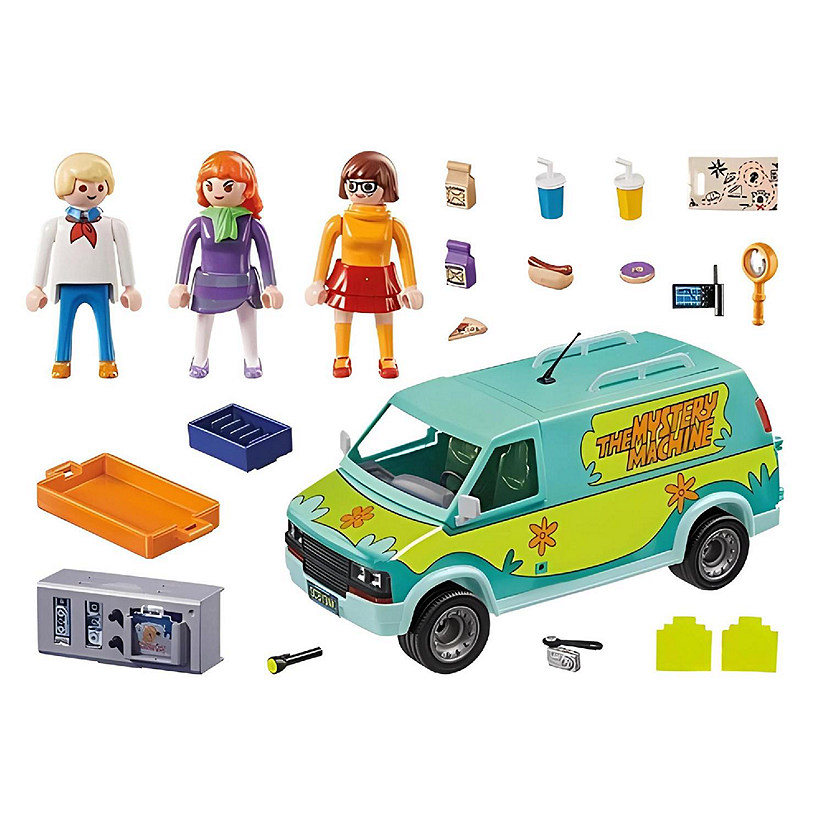 Scooby-Doo! Playmobil 70286 Mystery Machine Building Set Image