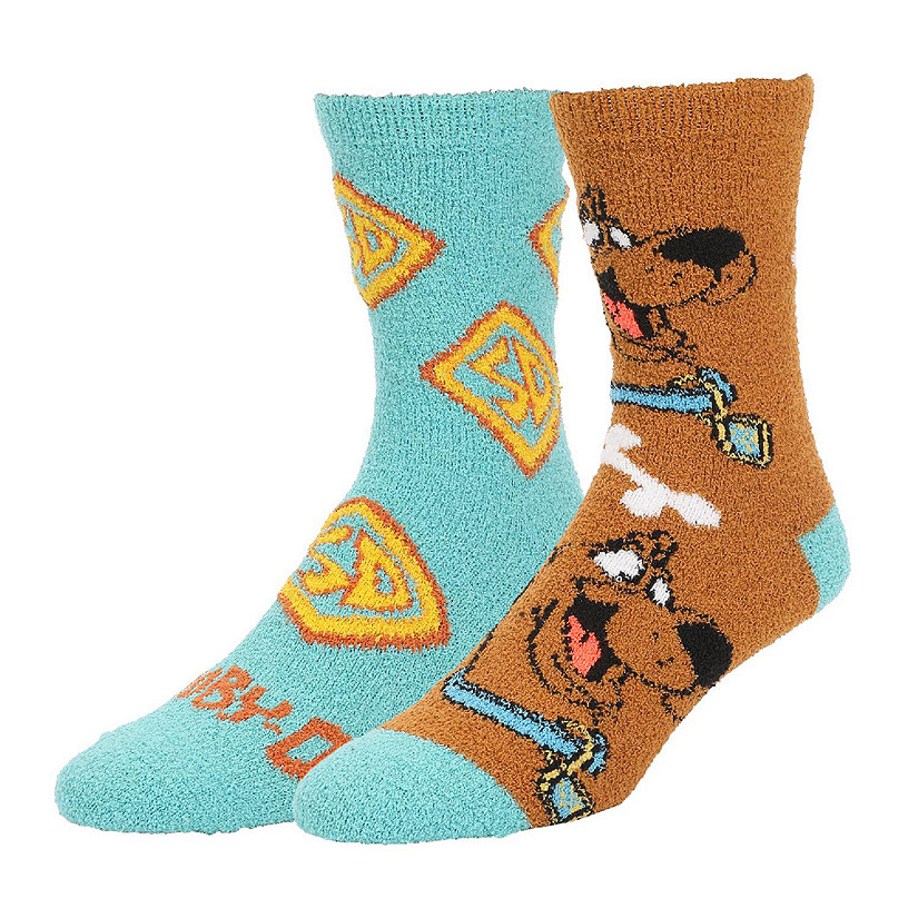 Scooby Doo SD Womens Chenille Crew Socks Image