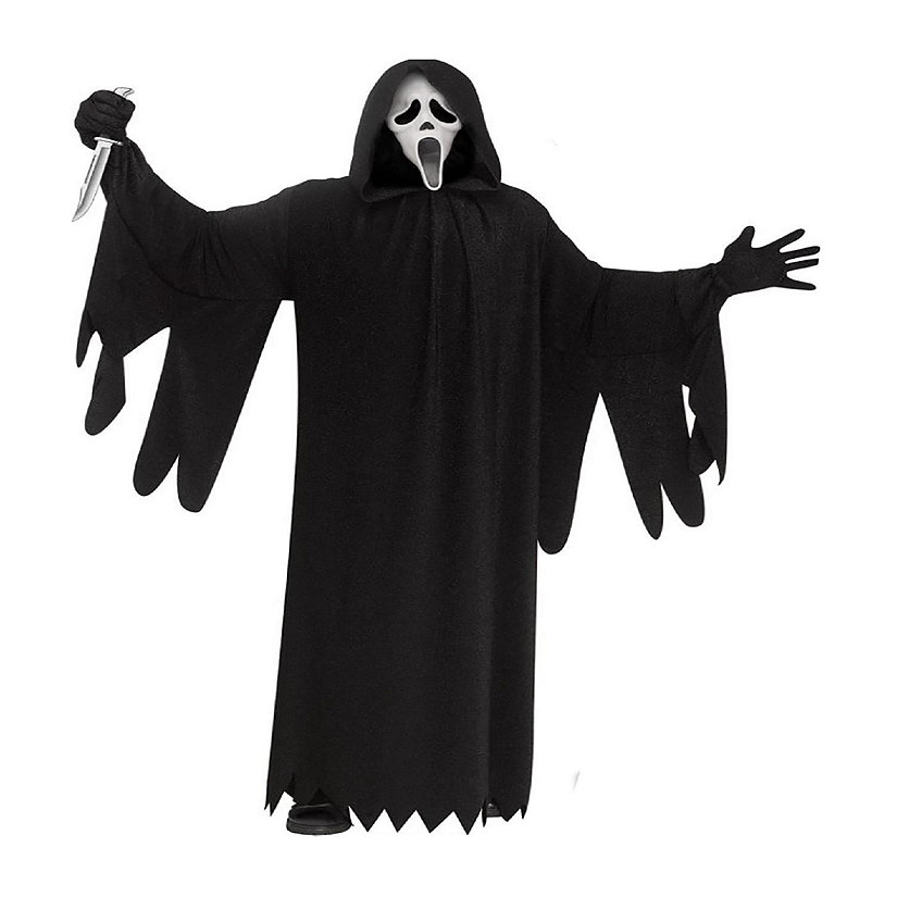 Scream Boys Bleeding Ghost Face Scary Halloween Costume, Fun World, Size L