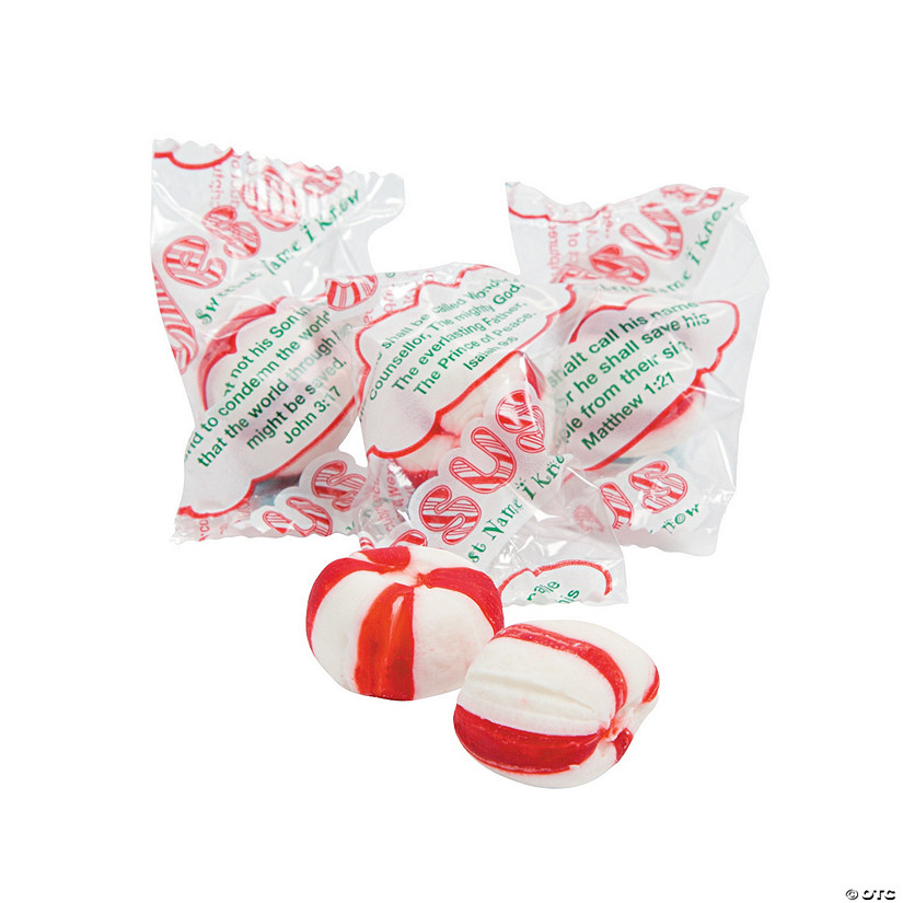 Scripture Candy&#8482; Old-Fashioned Soft Mints - 55 Pc. Image