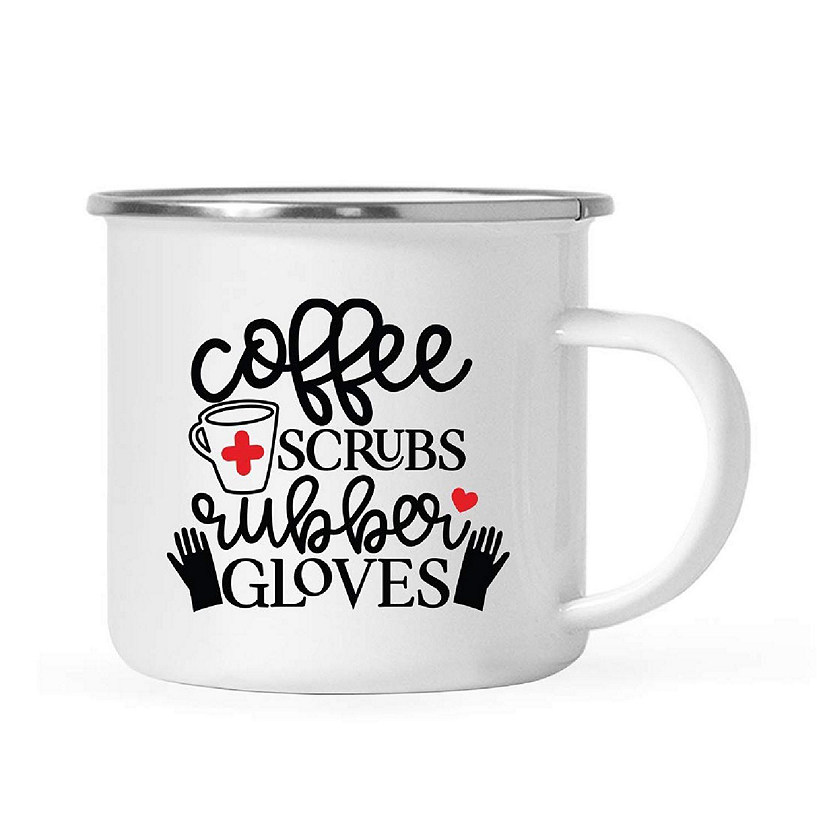 Scrubs Gloves Nurse 11oz Campfire Mug Image