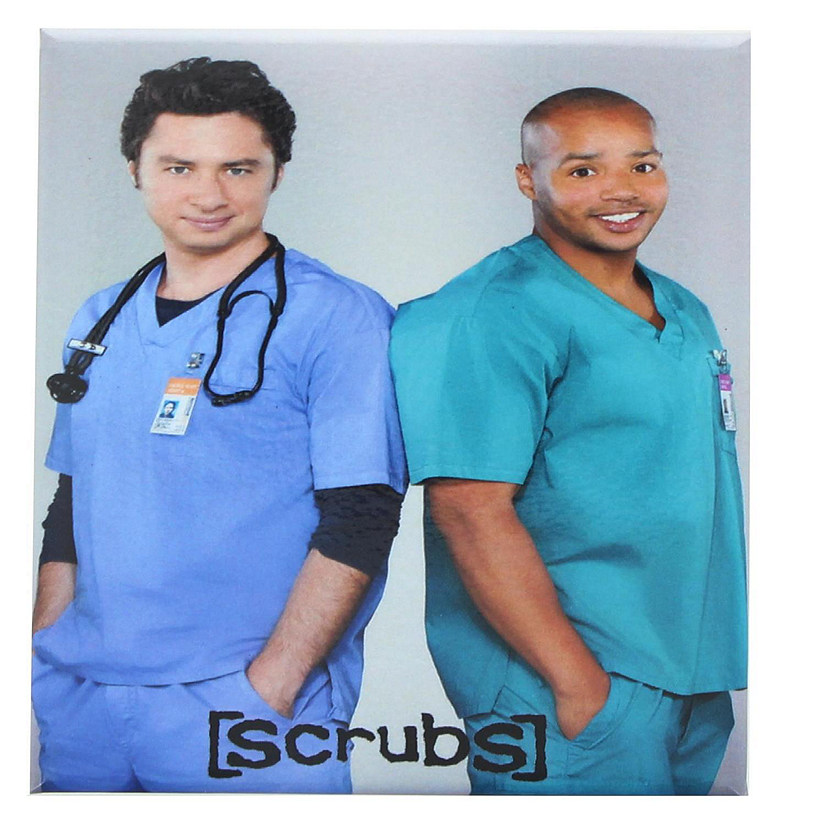 Scrubs JD & Turk 2.5 x 3.5 Inch Photo Magnet Image
