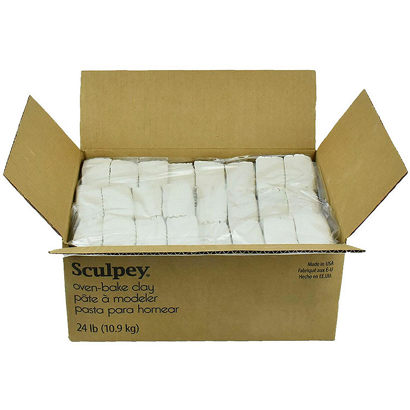 Sculpey Original Clay: White - 24 lb Image
