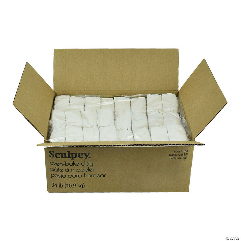 Sculpey Original Polymer Clay 24lbs-White Image