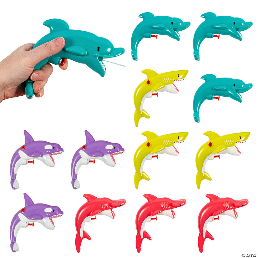 Sea Life Squirt Guns - 12 Pc. Image