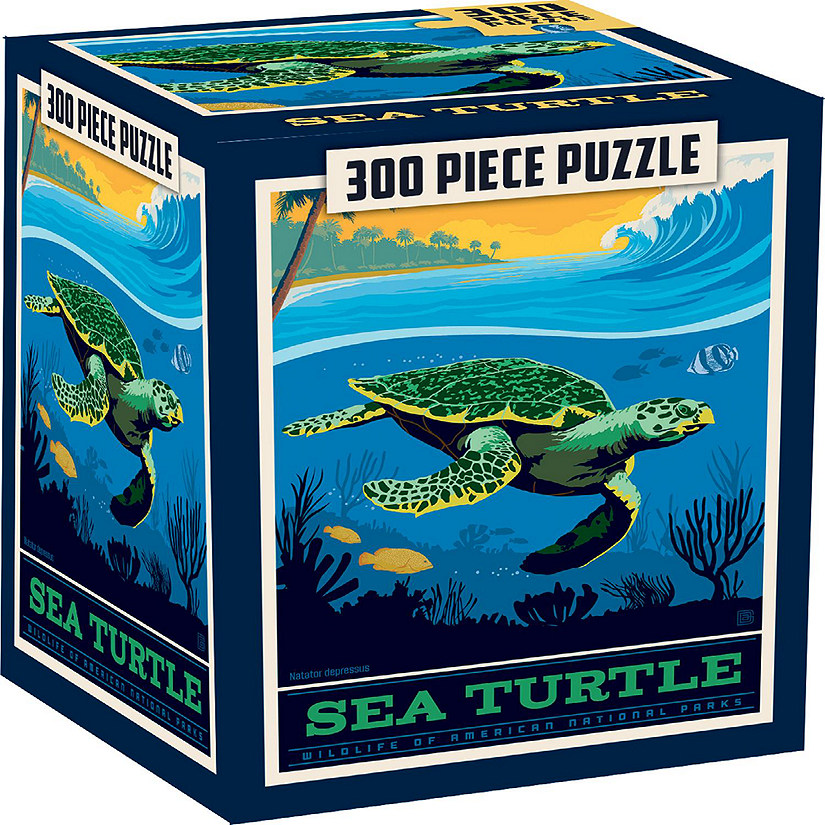 Sea Turtle 300 Piece Jigsaw Puzzle Image