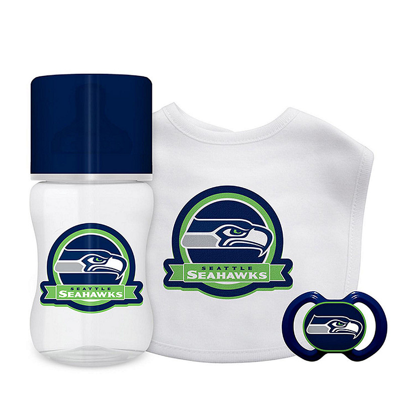 Seattle Seahawks - 3-Piece Baby Gift Set Image