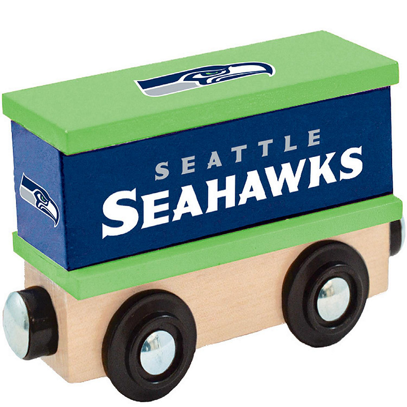 Seattle Seahawks Toy Train Box Car Image