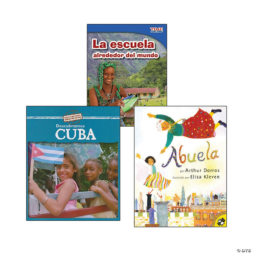 Second Grade Spanish Social Studies: Geography Book Set Image
