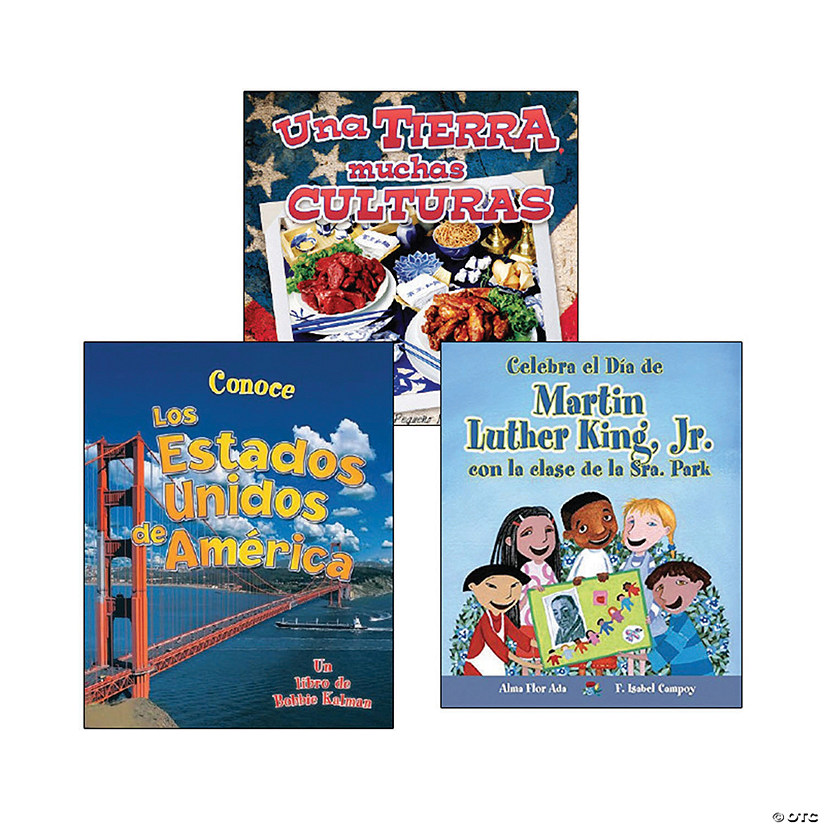 Second Grade Spanish Social Studies: History Book Set Image