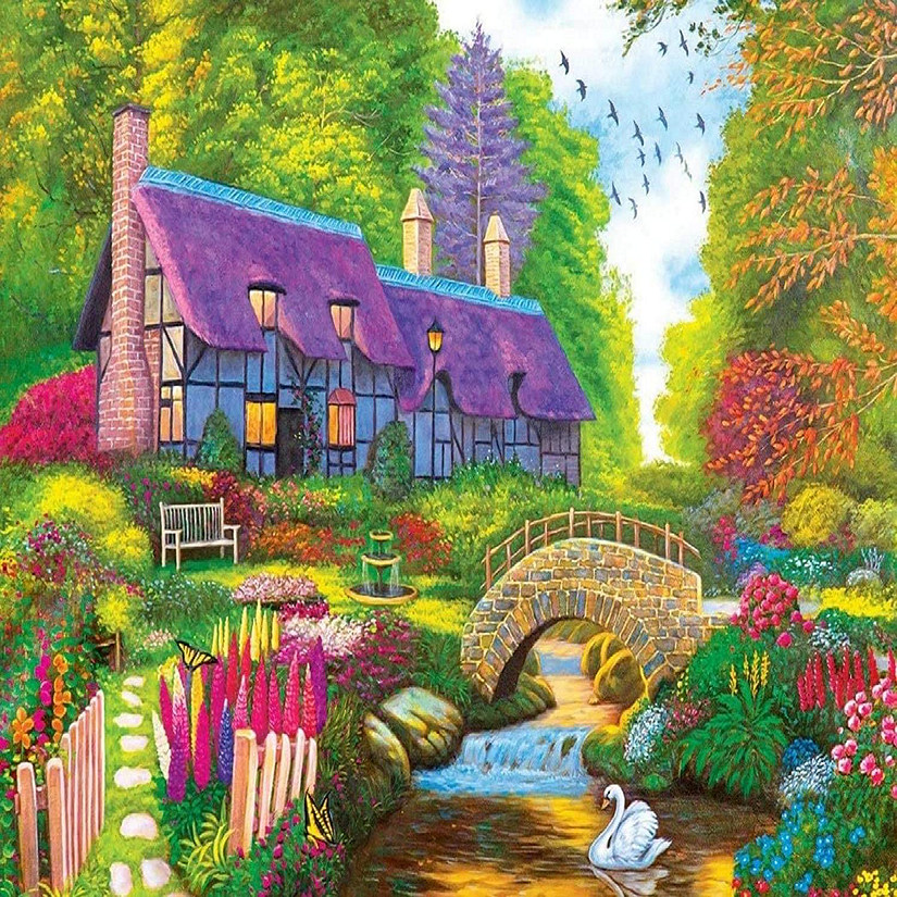 Secret Cottage by Vivienne Chanelle 1000 Piece Jigsaw Puzzle Image