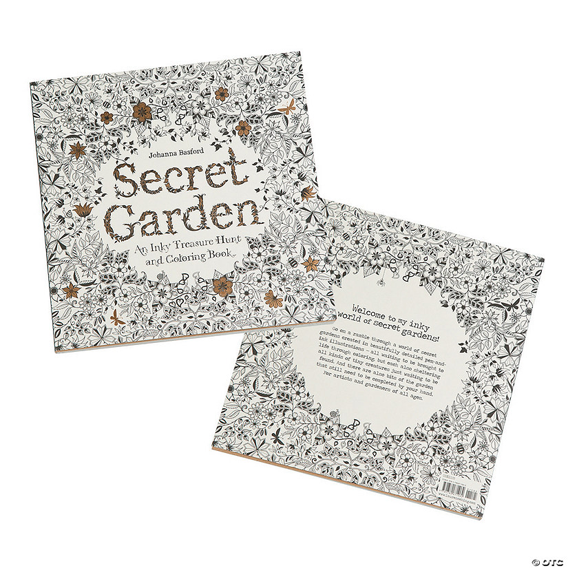 Download Secret Garden Adult Coloring Book by Johanna Basford - Discontinued