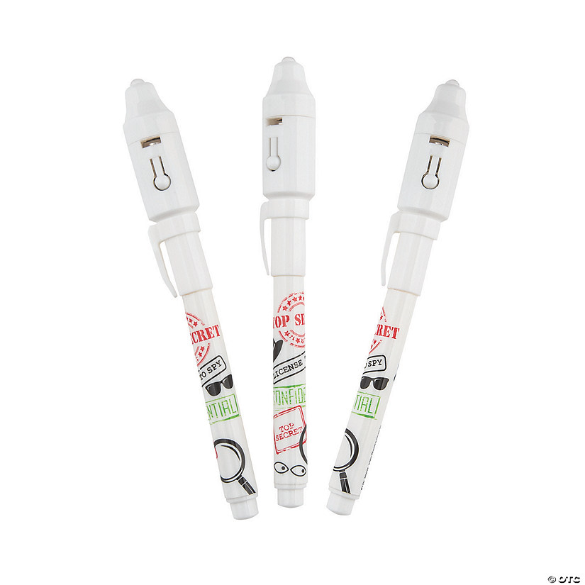 Secret Message UV Light Markers Oriental Trading